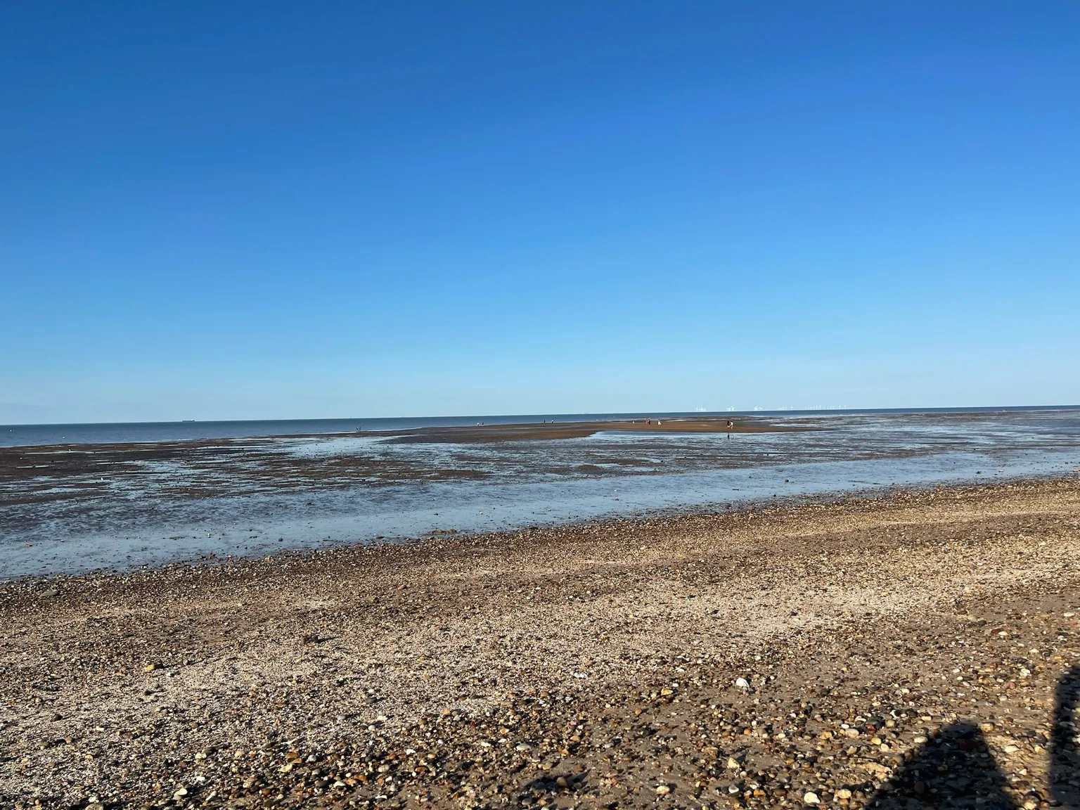 Minster Leas beach and open sky